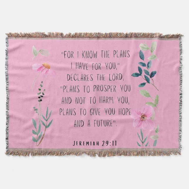 Jeremiah 29:11  decke (Vorderseite)