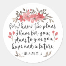 Jeremiah 29 11 - Denn ich kenne die Pläne - blumen
