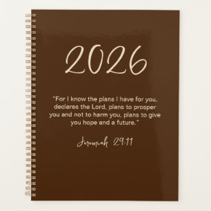 Jeremiah 29:11 Ich kenne den Planer für 2026