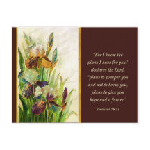 Jeremiah 29:11 Ich kenne meine Pläne für Sie