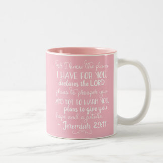 Jeremiah 29:11 Inspirationnelle Bible Mug