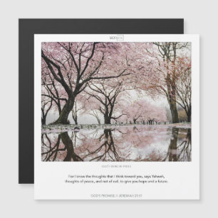 Jeremiah 29:11 LES PROMESSES DE DIEU Carte magnéti