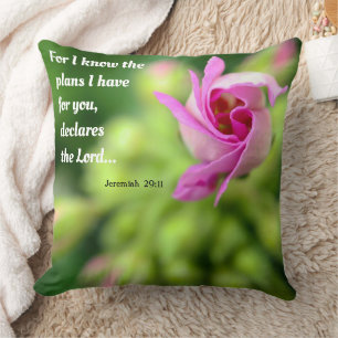 Jeremiah 29:11 Throw Kissen