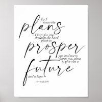 Jeremiah 29:11 Zwei Schriftart