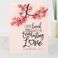 Jeremiah 31:3 Ich habe euch Bibelverse geliebt