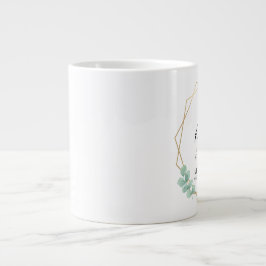 Jeremiah 33:3 Anruf an Me Eukalyptus Personalize Jumbo-Tasse