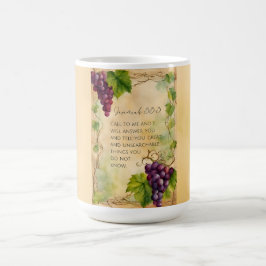 Jeremiah 33:3 Christlich Bibelverse Kaffeetasse