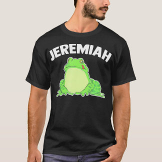 Jeremiah Bullfrog - Funny Sprichwort Music Lover T-Shirt