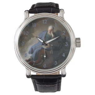 Jeremiah Lamenting über den Fall Jerusalems, Rembr Armbanduhr