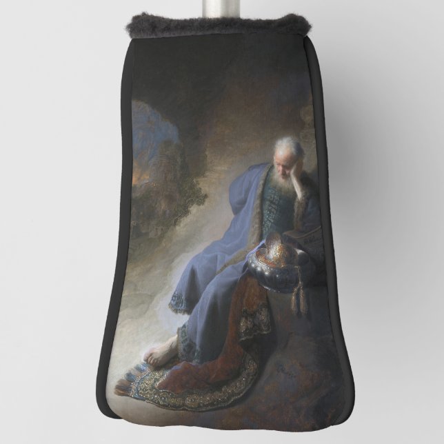 Jeremiah Lamenting über den Fall Jerusalems, Rembr Golf Headcover (Rotieren 90)