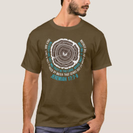 Jeremias-17:7 - 8 Baum-Ringe T-Shirt