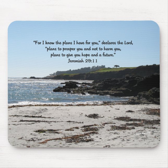 Jeremias-29:11 Mousepad (Vorne)