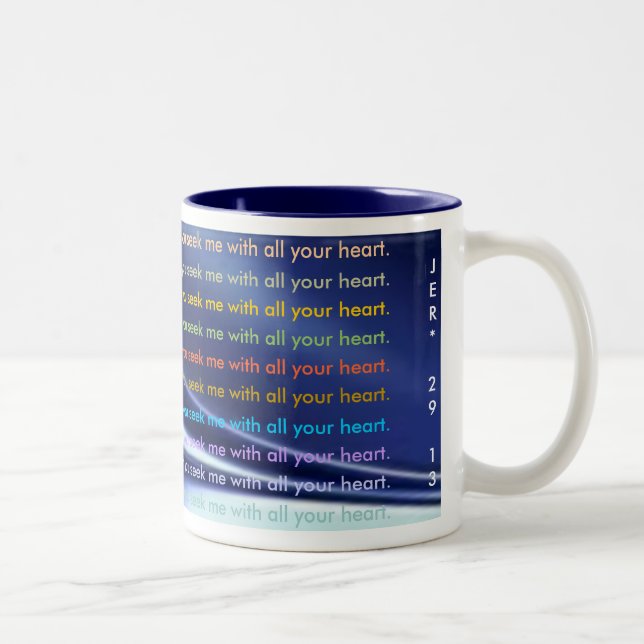 JEREMIAS-29:13 TASSE (Rechts)