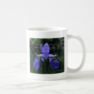 Jeremias-31:3 Königsblau-Iris Kaffeetasse