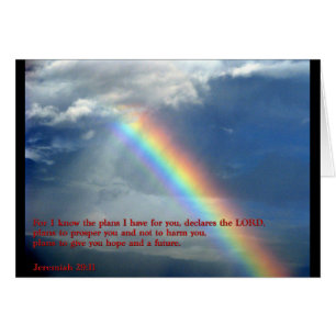 Jérémie 29:11 Arc-en-ciel