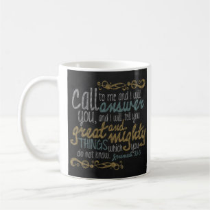 Jérémie 33:3 Mug