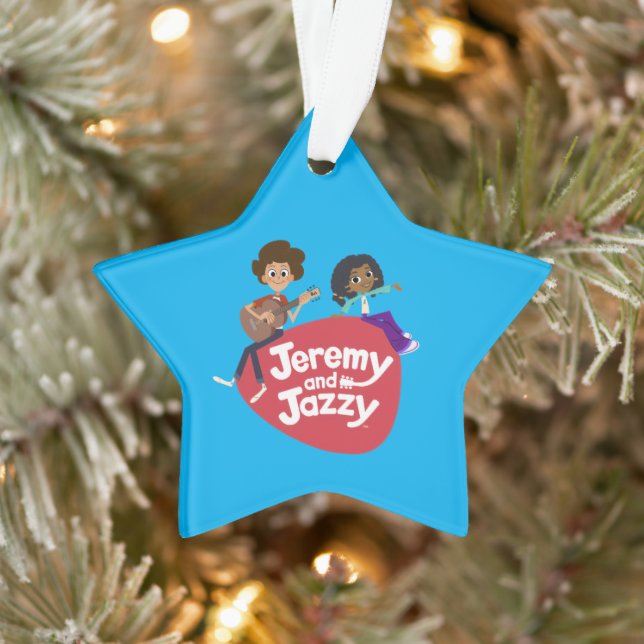 Jeremy and Jazzy Button Ornament (Baum)