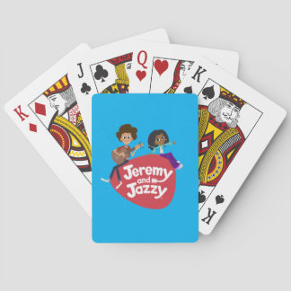 Jeremy and Jazzy Button Spielkarten