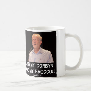 Jeremy Corbyn aß meinen Brokkoli Kaffeetasse
