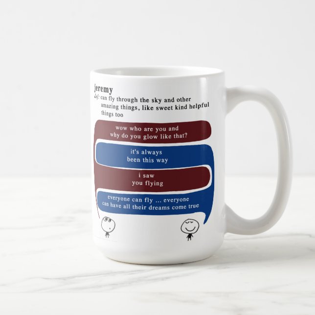 Jeremy Kaffeetasse (Rechts)