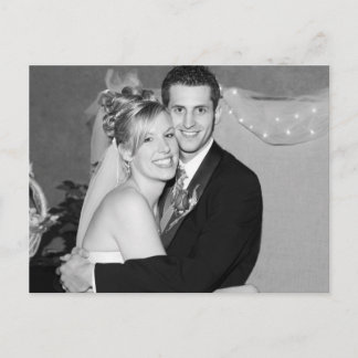 Jeremy und Cassie Postkarte