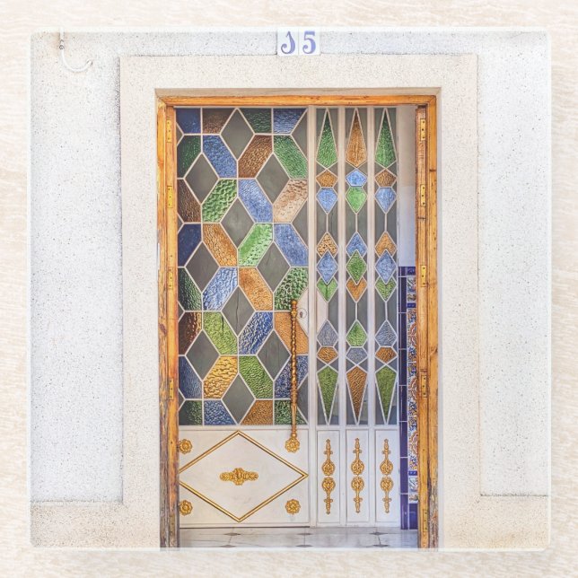 Jerez Door Glasuntersetzer (Vorderseite)