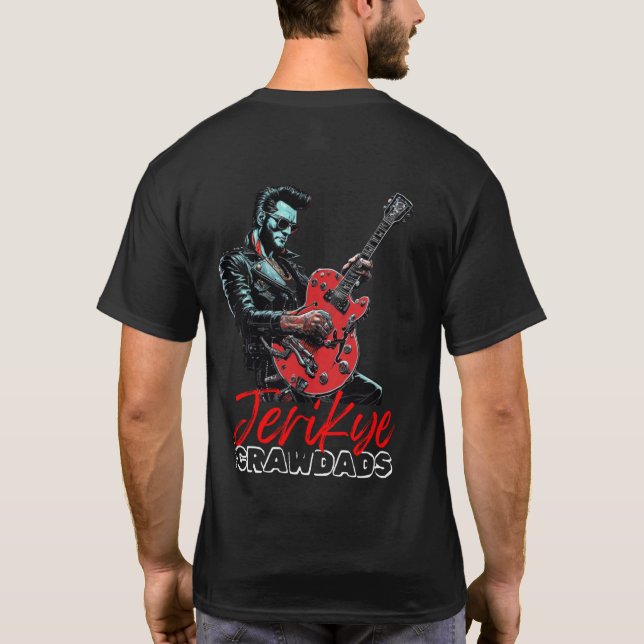 Jerikye und der Crawdads Tanz T-Shirt (Rückseite)