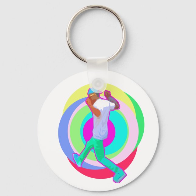 JERK DANCE Logo Schlüsselanhänger (Vorderseite)