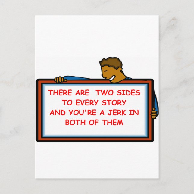 Jerk Postkarte (Vorderseite)