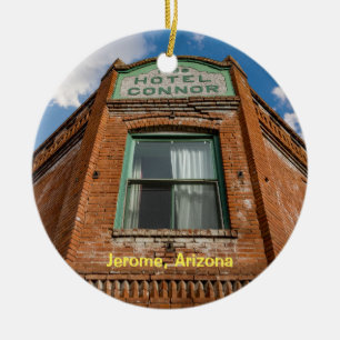 Jerome, Arizona, Kupferbergbau-Stadt Keramik Ornament
