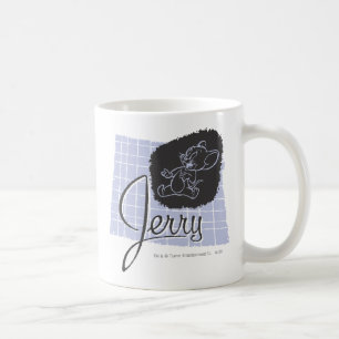 Jerry Black und Blue Script Kaffeetasse
