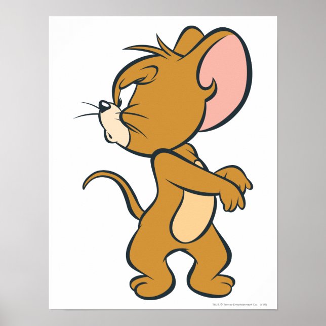 Jerry Blioking Back Annoyed Poster (Vorne)