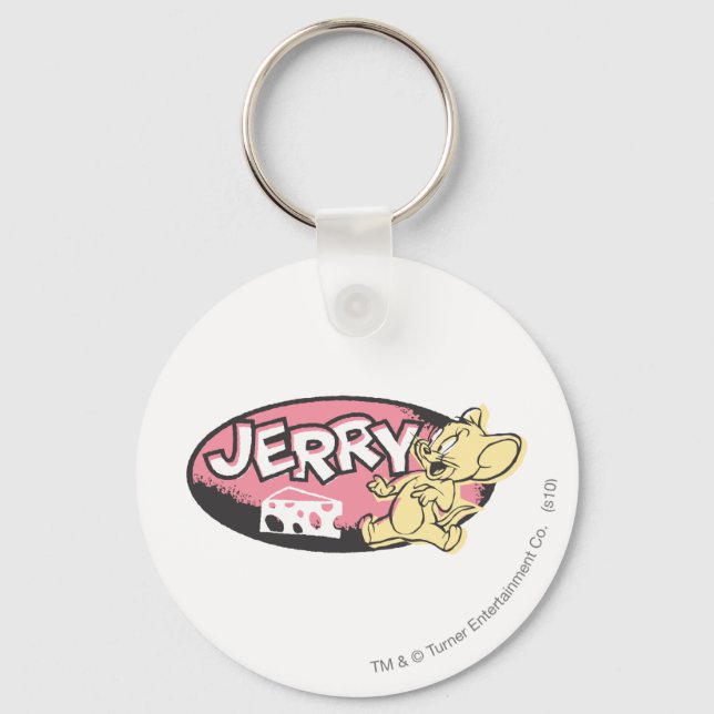 Jerry Cheese Logo Schlüsselanhänger (Vorderseite)