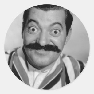 Jerry Colonna Runder Aufkleber