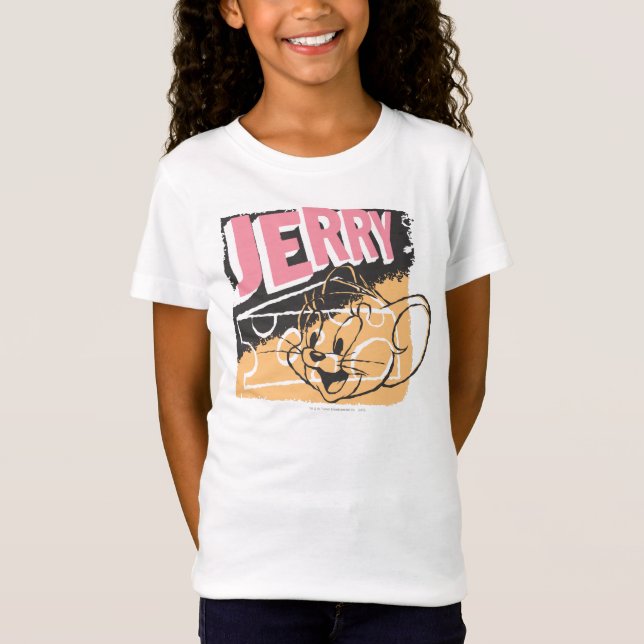 Jerry Face on Cheese T-Shirt (Vorderseite)