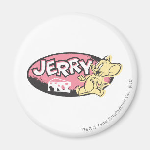 Jerry-Käse-Logo Magnet