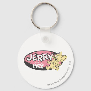 Jerry-Käse-Logo Schlüsselanhänger
