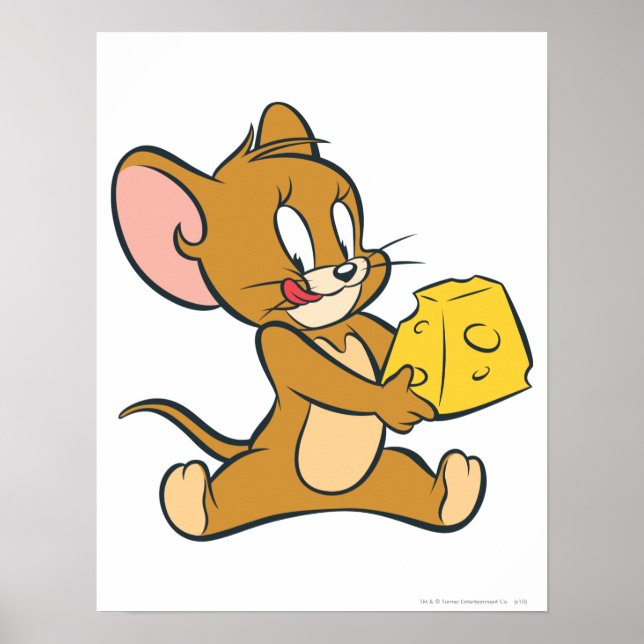 Jerry Likes His Cheese Poster (Vorne)