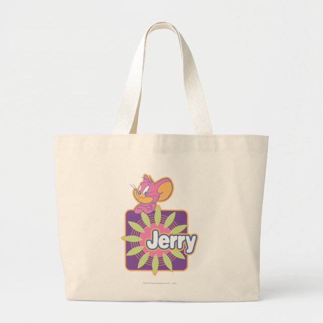 Jerry Neon Mouse Jumbo Stoffbeutel (Vorne)