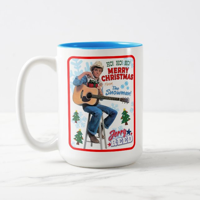 Jerry Reed Joyeux Noël Mug (Gauche)