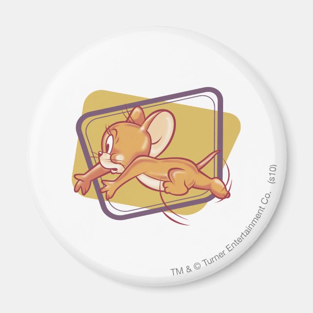 Jerry Running Scared Magnet (Vorne)