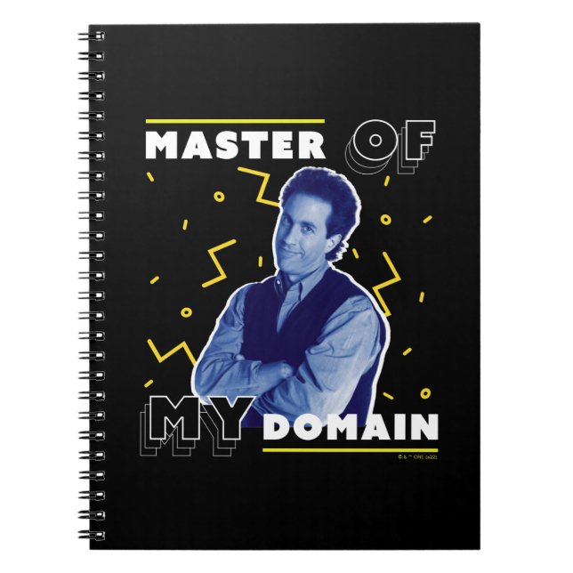 Jerry Seinfeld | Master of My Domain Notizblock (Vorderseite)