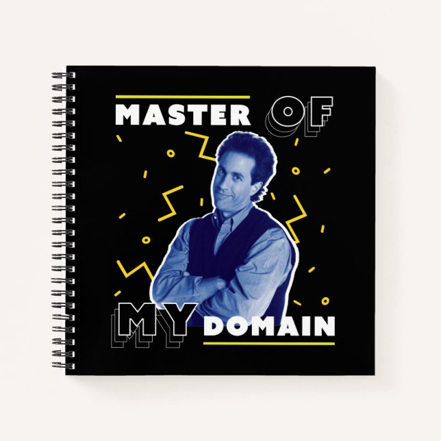 Jerry Seinfeld | Master of My Domain Notizbuch (Vorderseite)