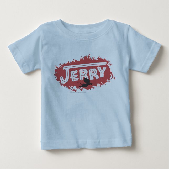 Jerry-Silhouette-Logo Baby T-shirt (Vorderseite)