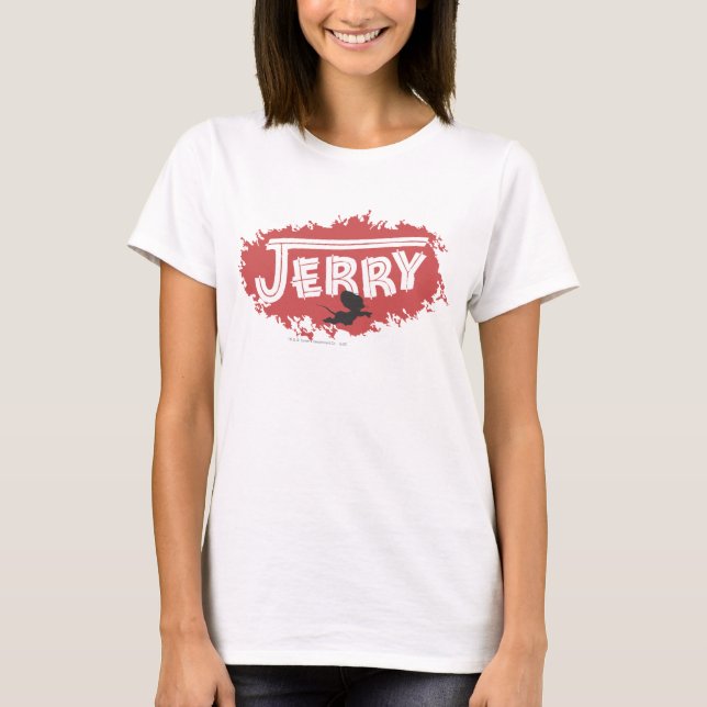 Jerry-Silhouette-Logo T-Shirt (Vorderseite)