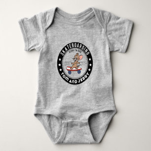 Jerry Skateboarding - Reitbereit Baby Strampler
