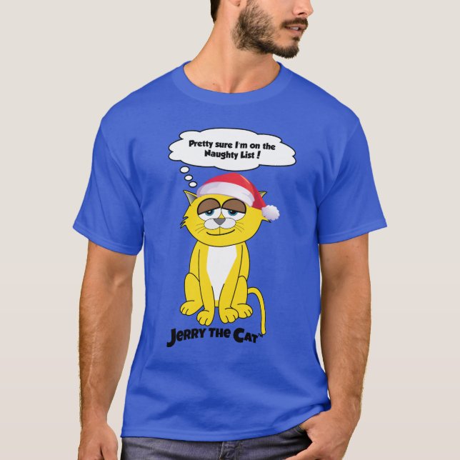 Jerry The Cat Holiday Shirt (Vorderseite)