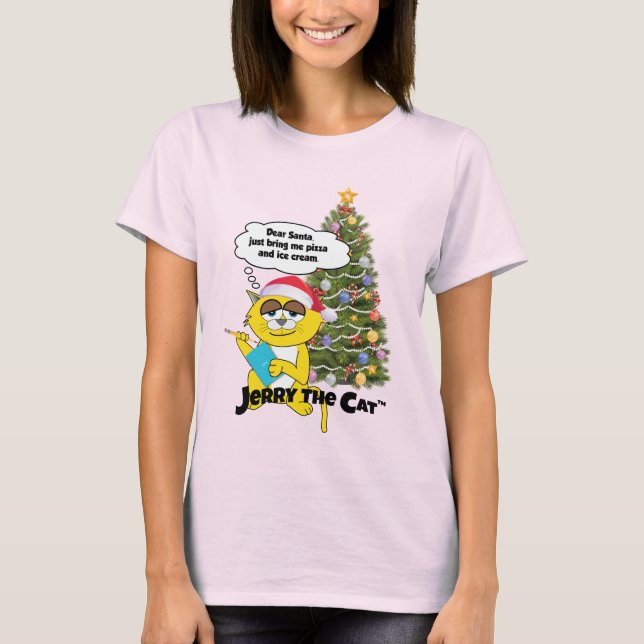 Jerry The Cat Holiday Shirt (Vorderseite)