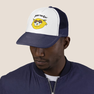 Jerry The Cat Navy Blue Hat Truckerkappe