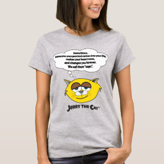 Jerry The Cat T - Shirt -"Wir nennen sie Poliziste